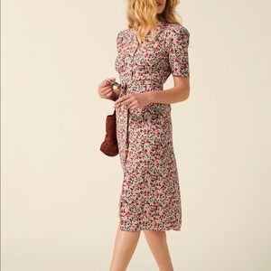 NWT Rouje Mathilde Imprimé rosier Sz 36